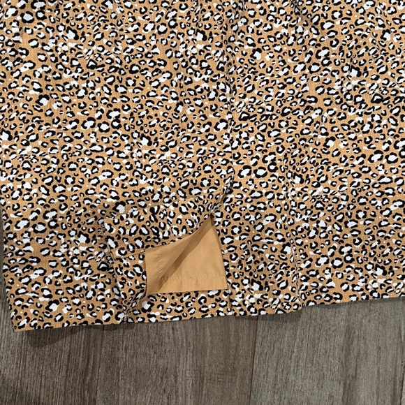 J. Crew Leopard Print Basketweave Midi Sheath Dress - Picture 5 of 6